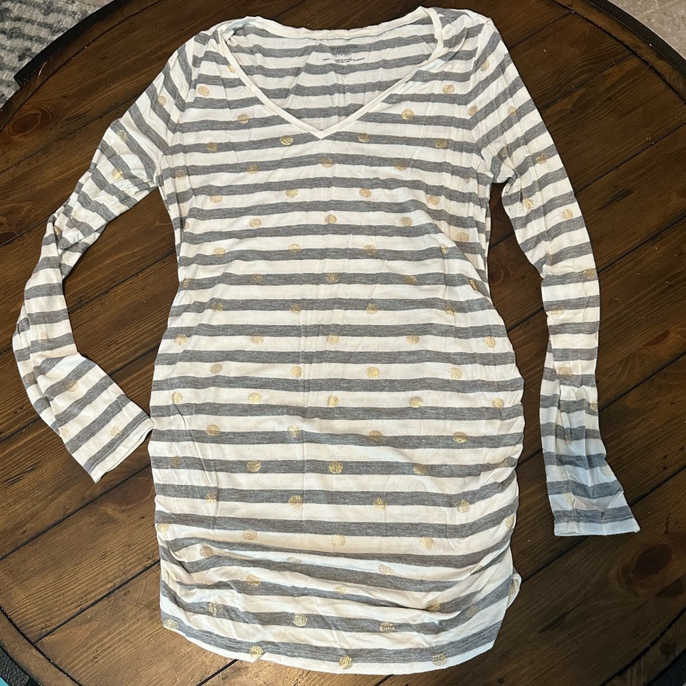 Motherhood Maternity Long Sleeve Shirt